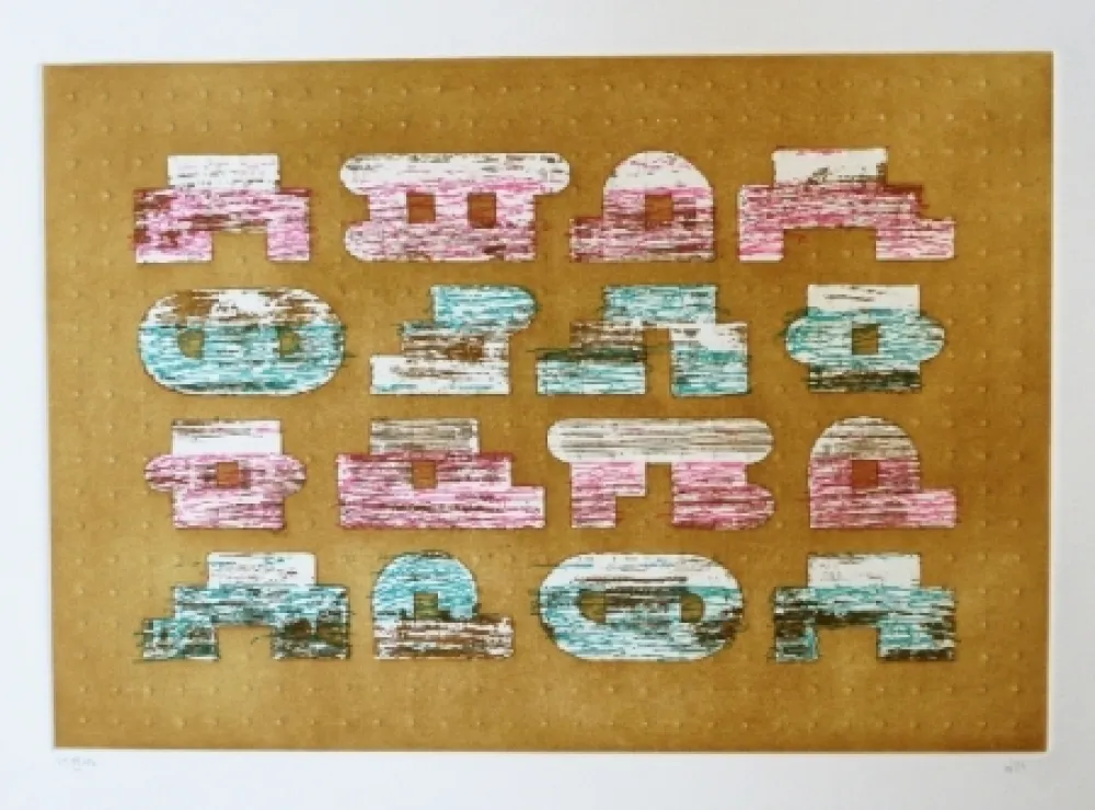 Ets En Aquatint Rojo - Codice 2