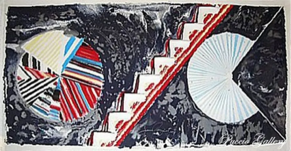 Lithografie Rosenquist - Alphabet Avalanche (G. 162)