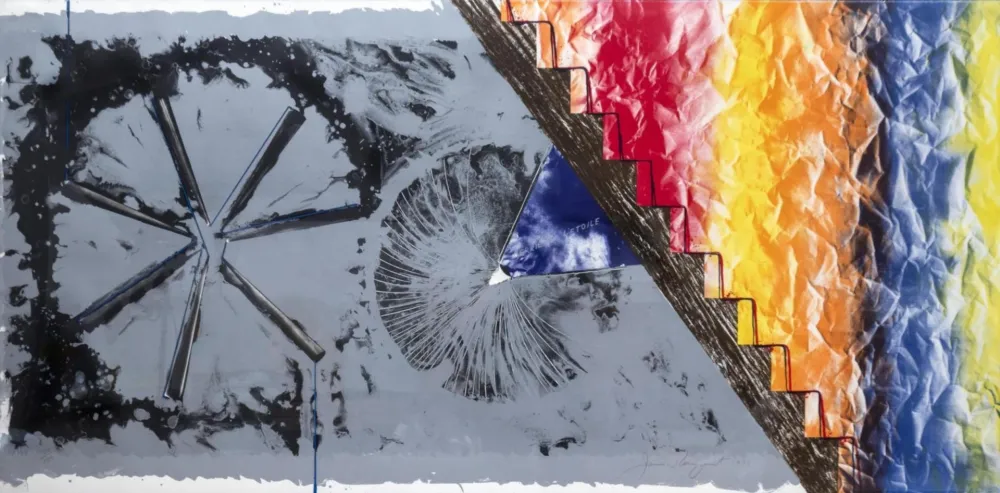 Lithografie Rosenquist - Derriere L'Etoile