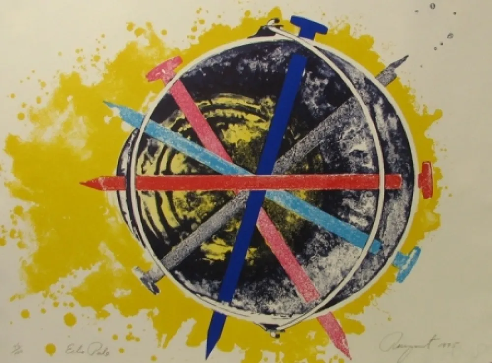 Zeefdruk Rosenquist - Echo Pale