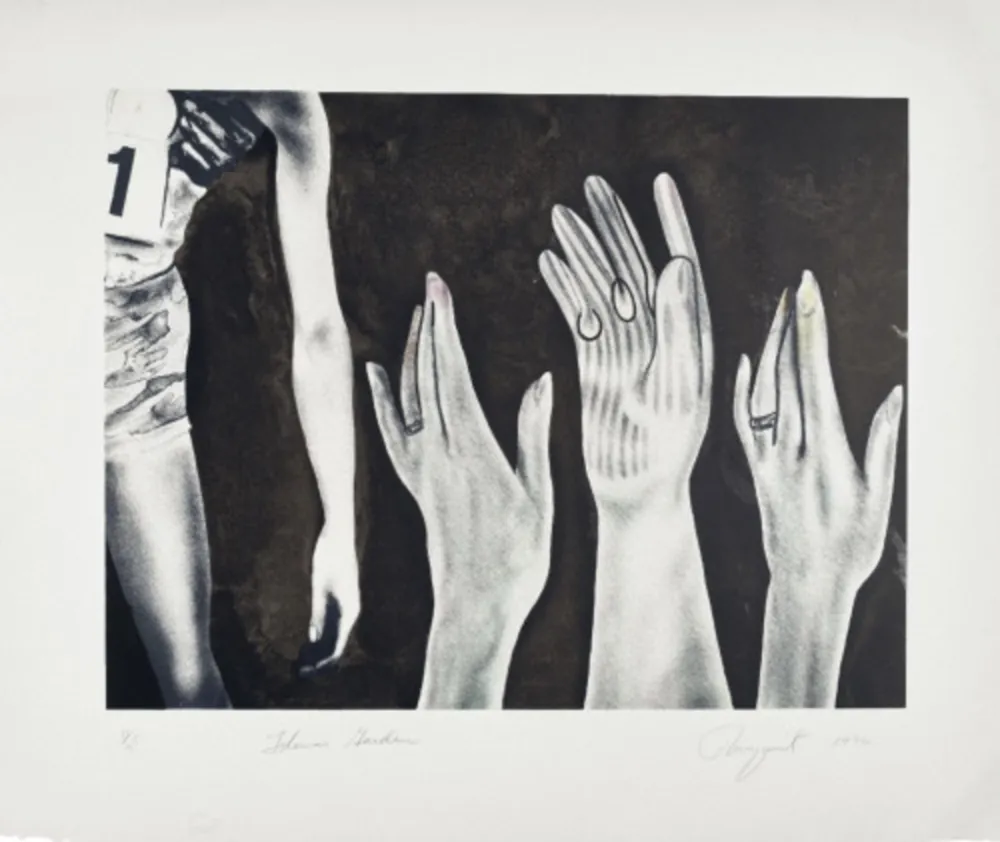 Lithografie Rosenquist - Flower Garden