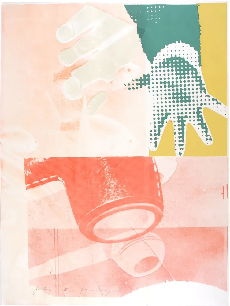 Zeefdruk Rosenquist - For Love - 11 Pop Artists