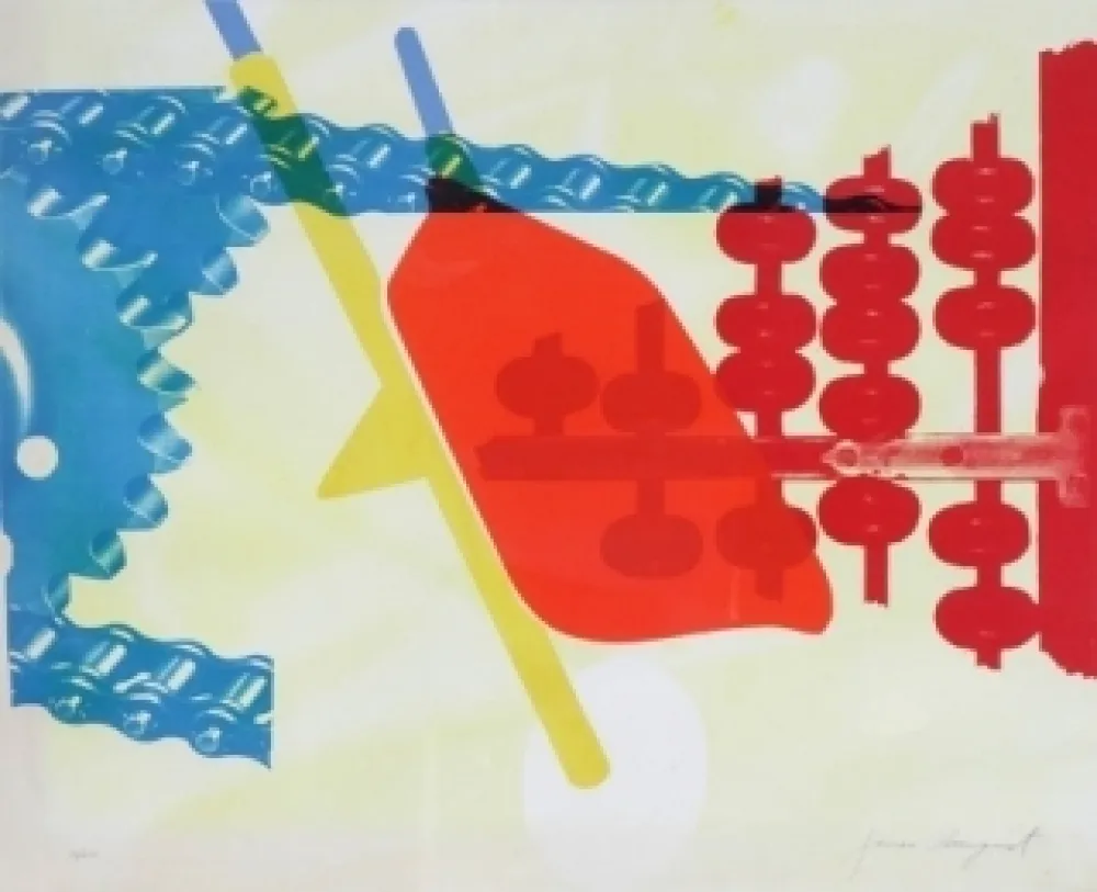 Zeefdruk Rosenquist - Whipped butter for Eugen Ruchin