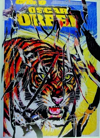 Zeefdruk Rotella - Circo Orfei