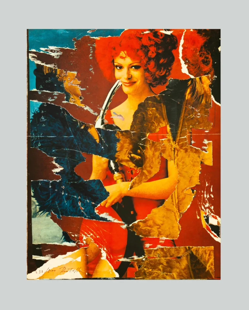 Lithografie Rotella - La benzinara