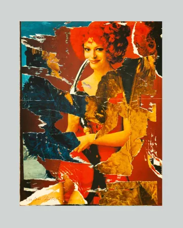 Lithografie Rotella - La benzinara