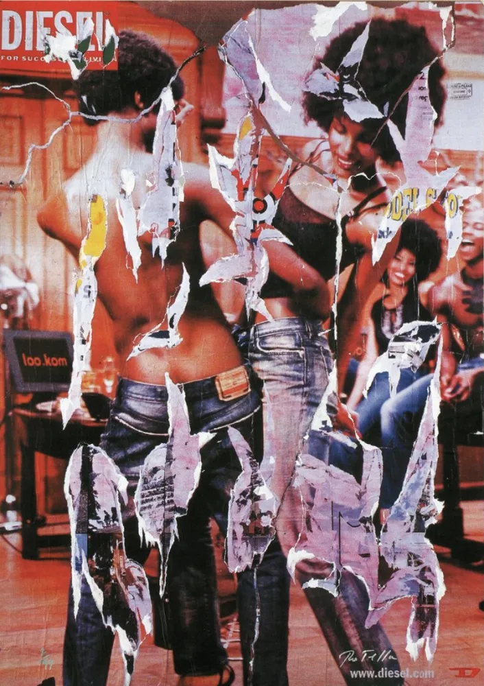 Zeefdruk Rotella - La Moda Gaia