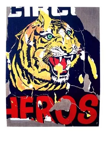 Zeefdruk Rotella - La Tigre