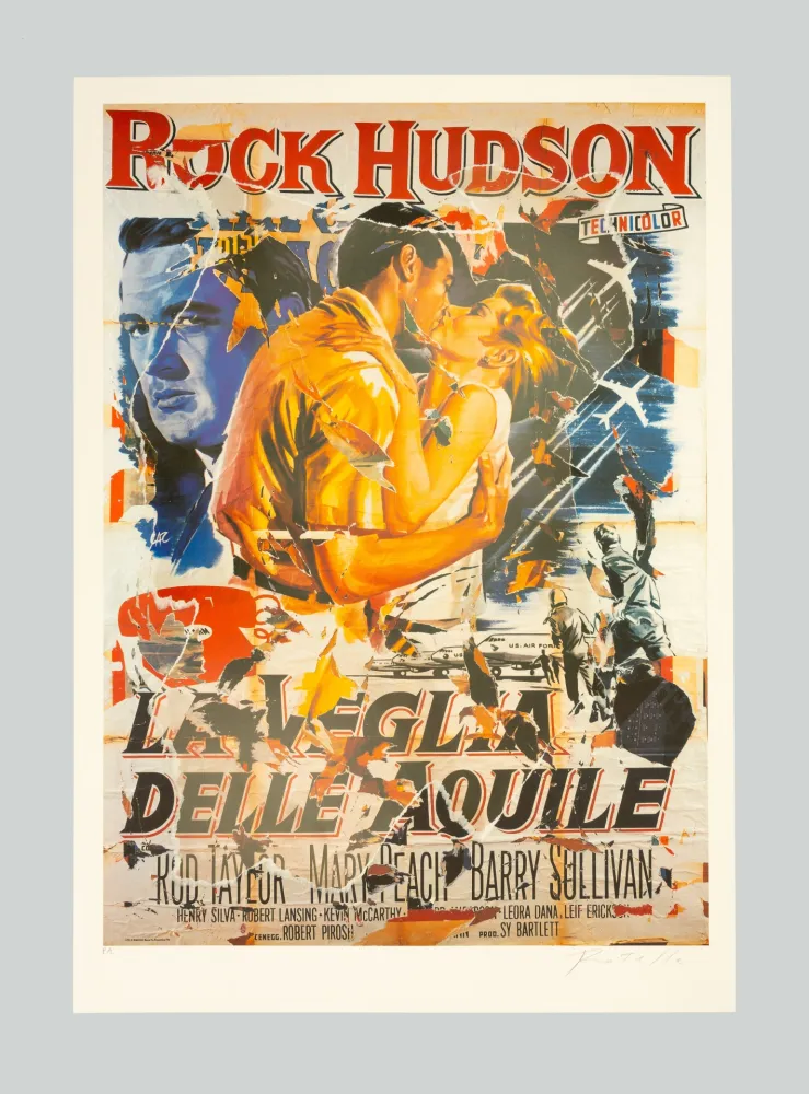 Zeefdruk Rotella - La veglia delle aquile