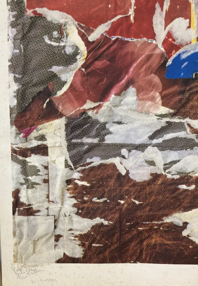 Zeefdruk Rotella - Liberté, 1971