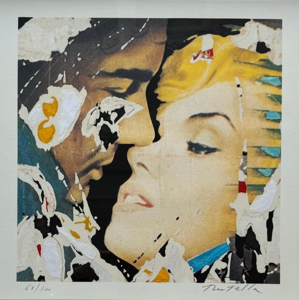 Zeefdruk Rotella - Marilyn, I Volti VIII