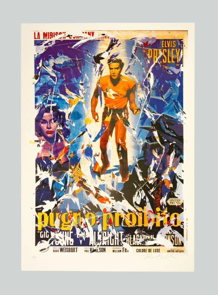 Zeefdruk Rotella - Pugno proibito