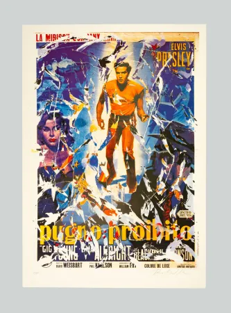 Zeefdruk Rotella - Pugno proibito