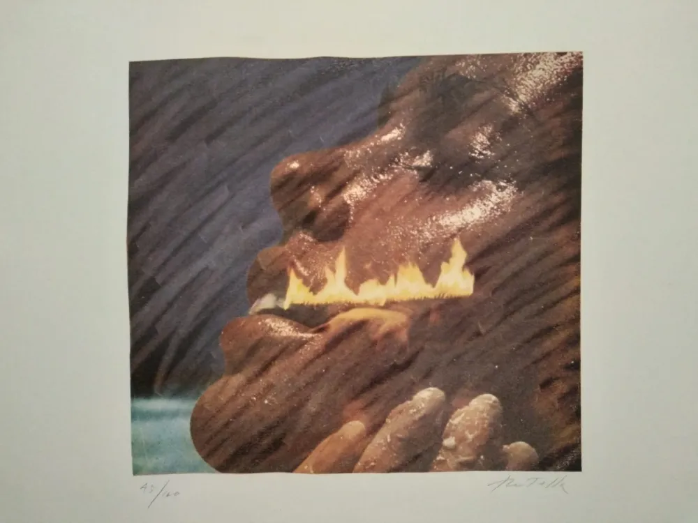 Zeefdruk Rotella - UNTITLED