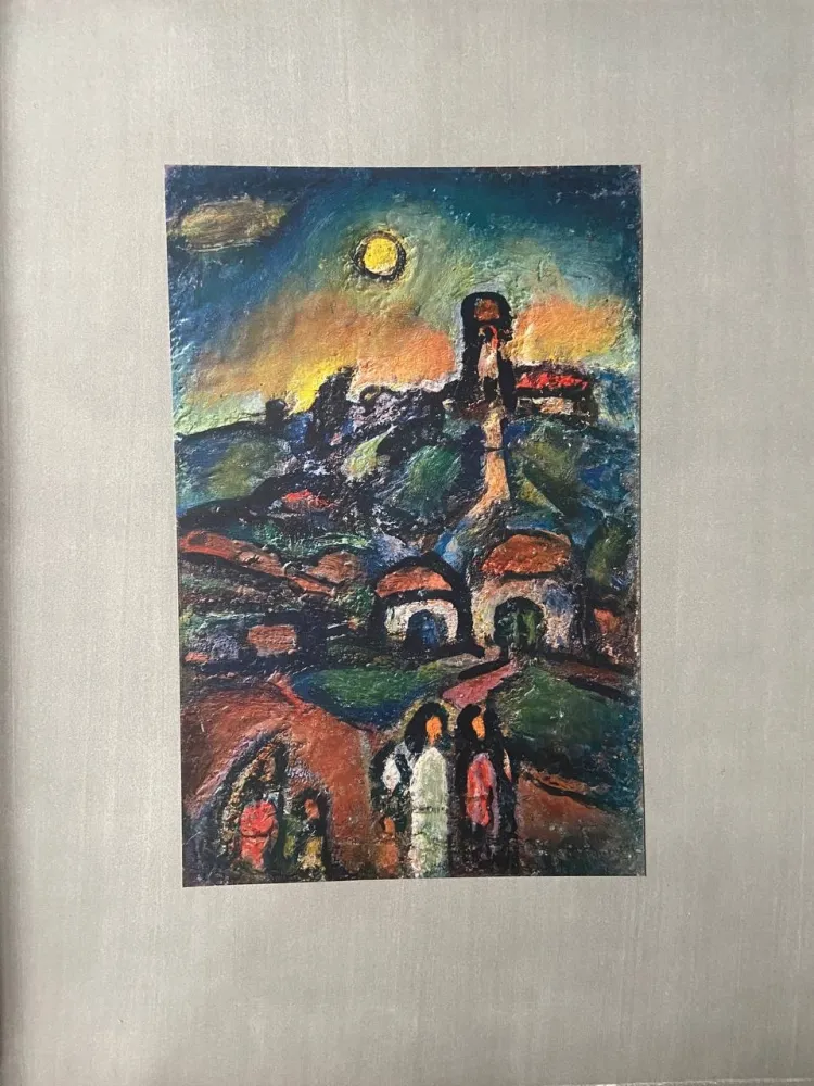 Heliogravure Rouault - Automne