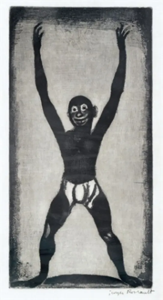 Ets En Aquatint Rouault - Bamboula