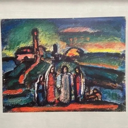 Heliogravure Rouault - Couches de soleil