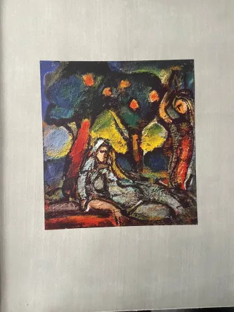 Heliogravure Rouault - Orientale