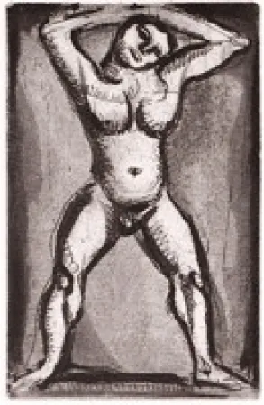 Ets En Aquatint Rouault - Rouault:  oeuvre gravé (catalogue raisonné) [with an original etching] 