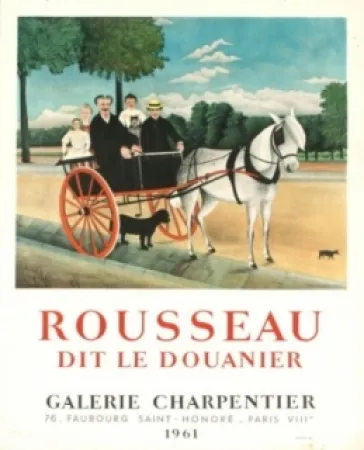 Lithografie Rousseau - Exposition galerie charpentier