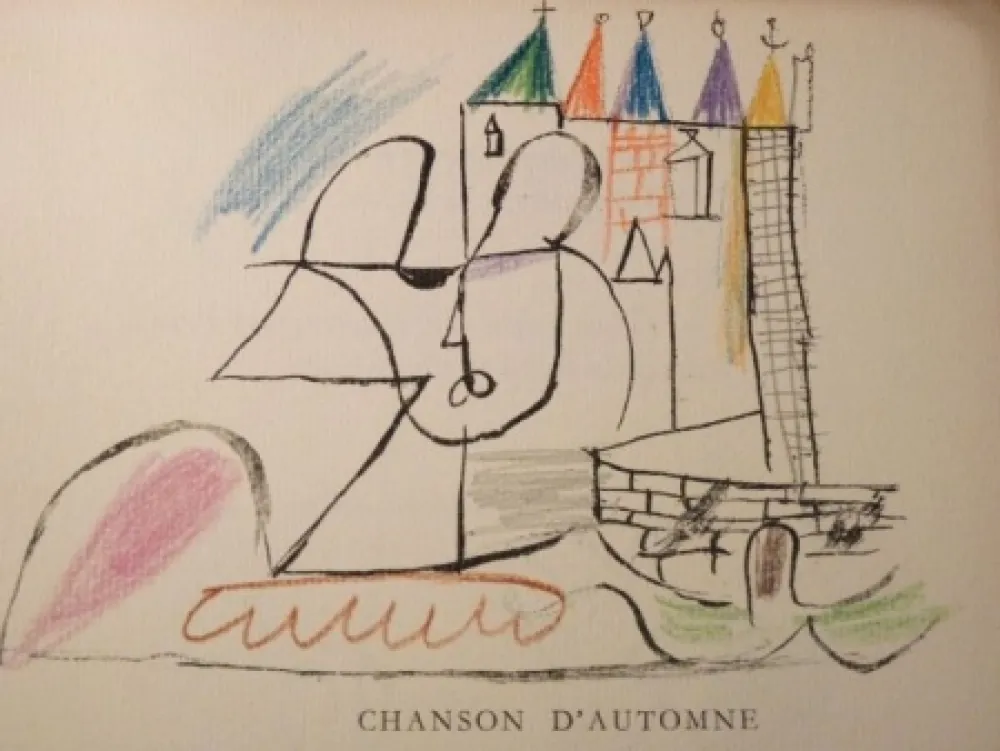 Geïllustreerd Boek Roux - Par Robert Ganzo. Avec vingt-trois lithographies rehaussées de couleurs de Gaston-Louis Roux.