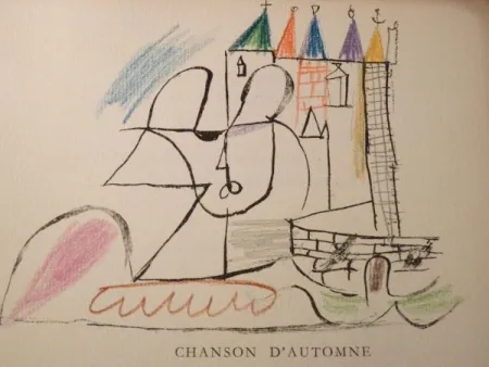 Geïllustreerd Boek Roux - Par Robert Ganzo. Avec vingt-trois lithographies rehaussées de couleurs de Gaston-Louis Roux.