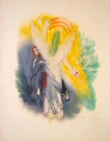 Lithografie Rubin - From the Portfolio Visions of the Bible