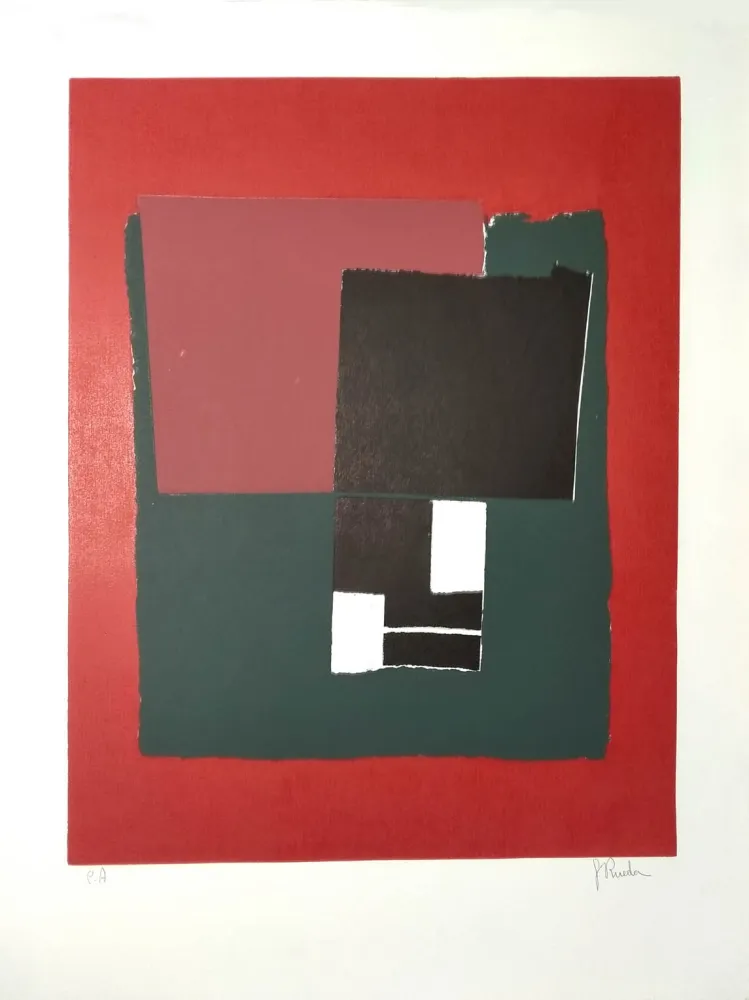 Ets En Aquatint Rueda - Seis Geografías V