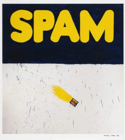 Multiple Ruscha - Actual Size