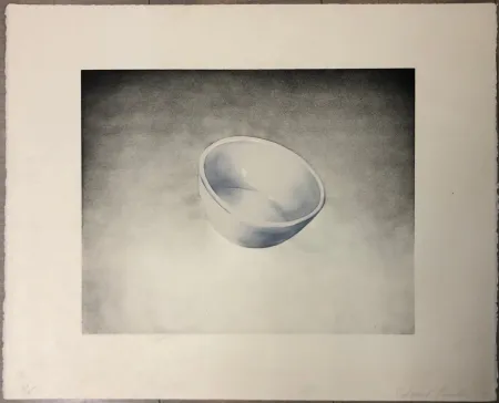 Lithografie Ruscha - Bowl, from domestic tranquility series