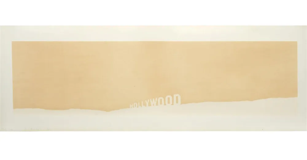Zeefdruk Ruscha - Hollywood Fruit-Metrecal