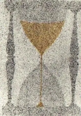 Ets En Aquatint Ruscha - Reloj de arena 
