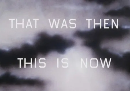Lithografie Ruscha - That Was Then, This Is Now