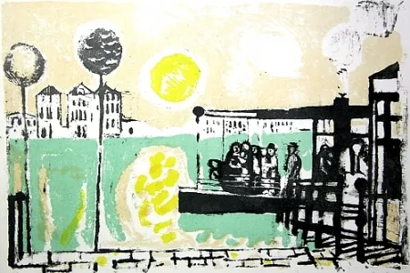 Lithografie Saetti - Senza titolo