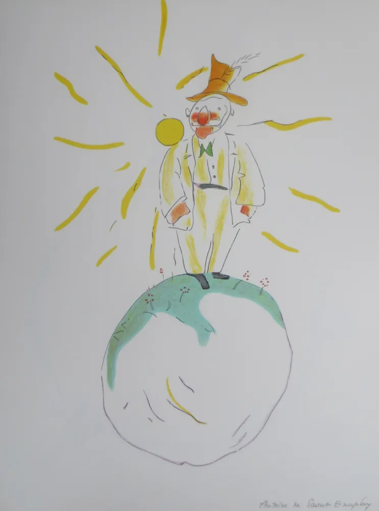 Lithografie Saint-Exupéry - Le vaniteux