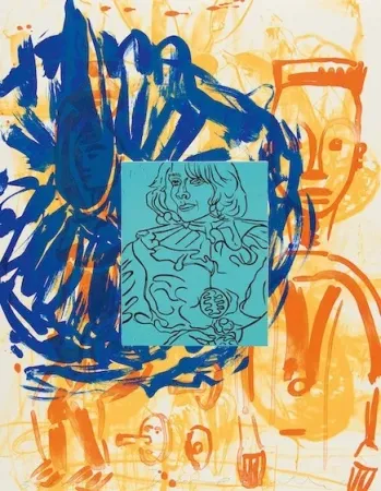 Lithografie Salle - Liveley Iris