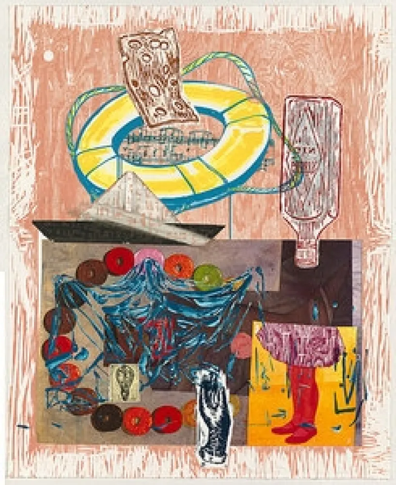 Lithografie Salle - Up and down