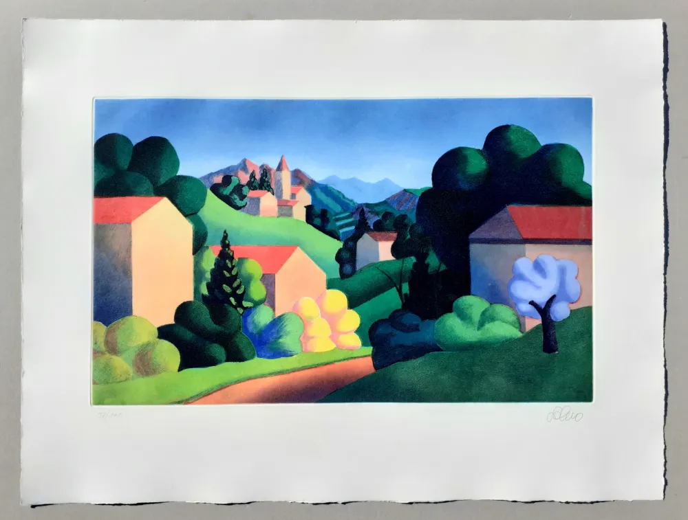 Aquatint Salvo - Primavera