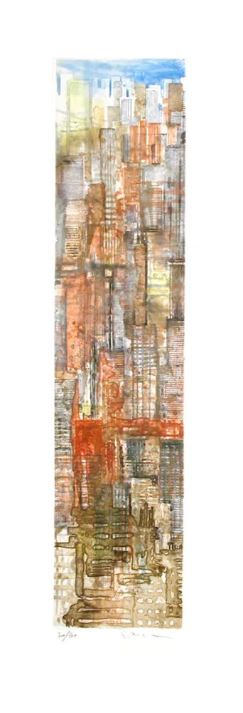 Ets En Aquatint Salzmann - New York Midtown