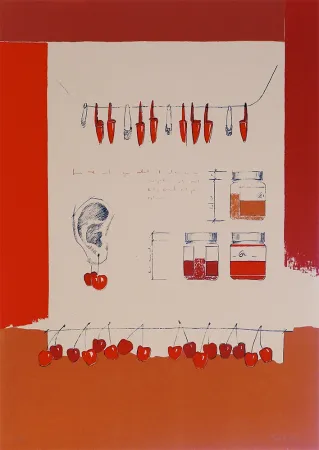 Zeefdruk Sampol - Cireres