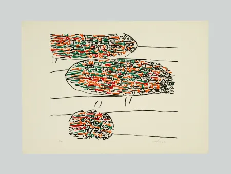 Lithografie Sanfilippo - Composizione (F)