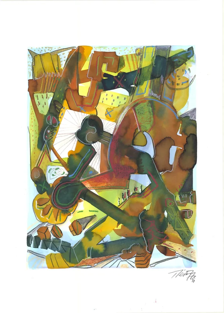 Geen Techniek Santana - Untitled