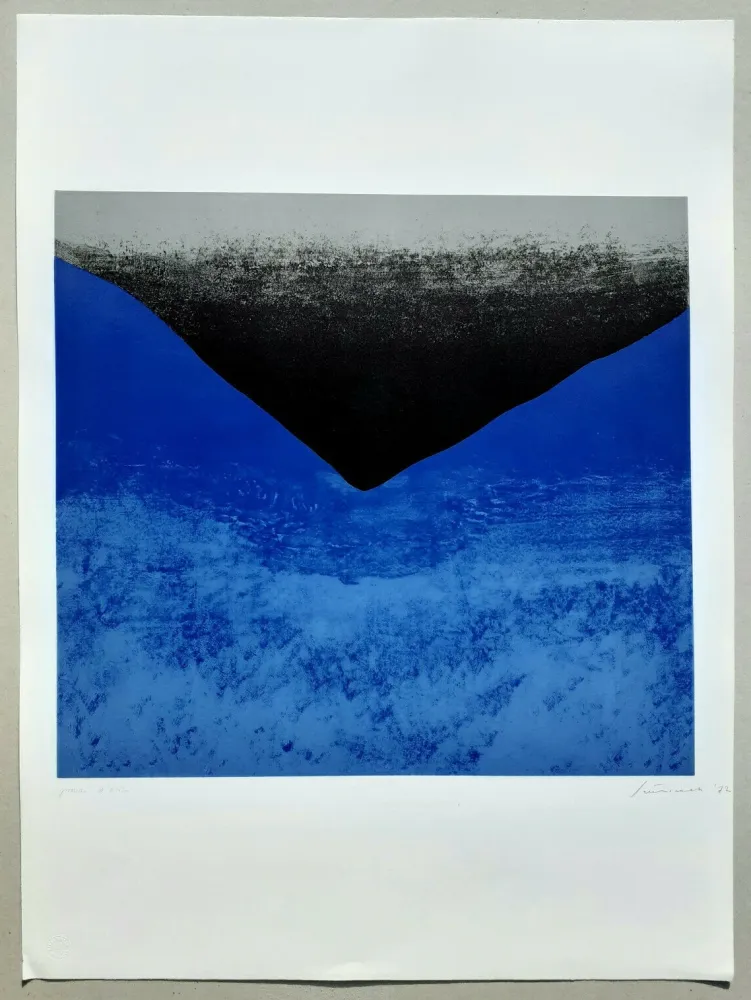 Lithografie Santomaso - Composizione