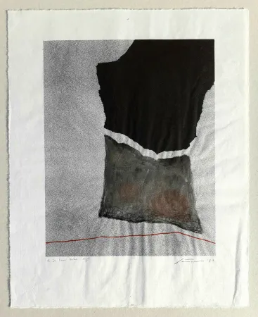 Lithografie Santomaso - Composizione