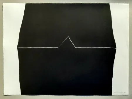 Lithografie Santomaso - Composizione