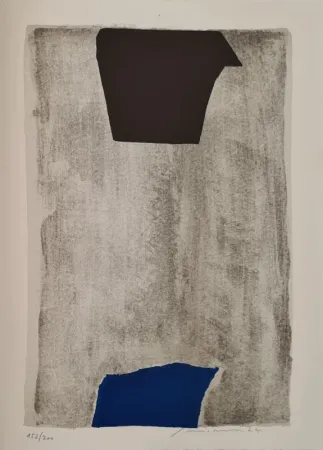 Lithografie Santomaso - Erker-Treffen 2