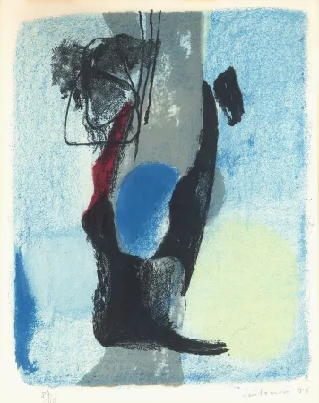 Lithografie Santomaso - La casa del picchio