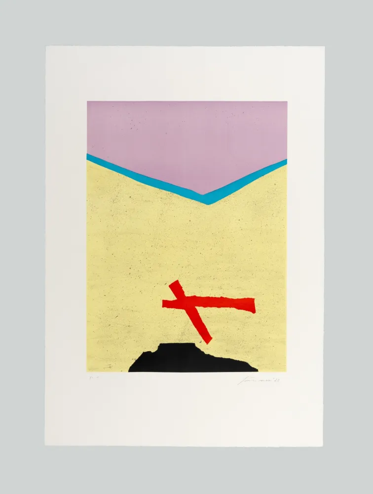 Lithografie Santomaso - Racconto