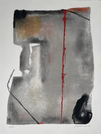 Lithografie Santomaso - Sans titre 