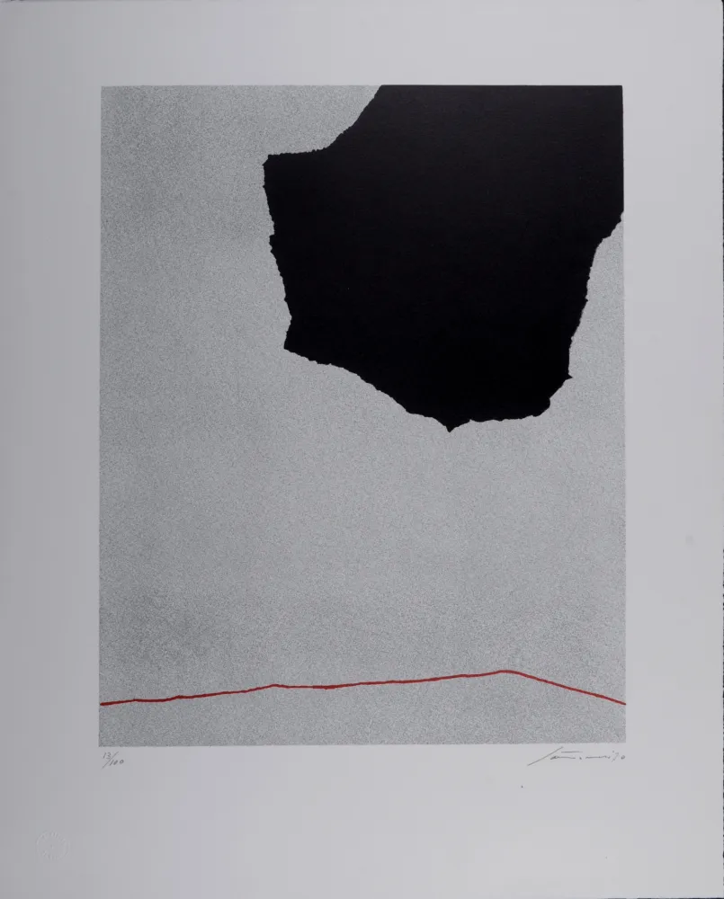 Geen Techniek Santomaso - Senza Titolo - Hand-signed